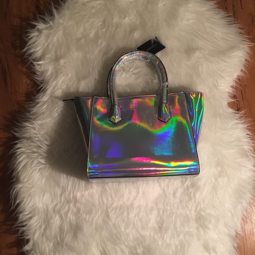 Cute new holographic bag!